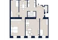 Balkon-Altbauwohnung mit durchdachtem Grundriss