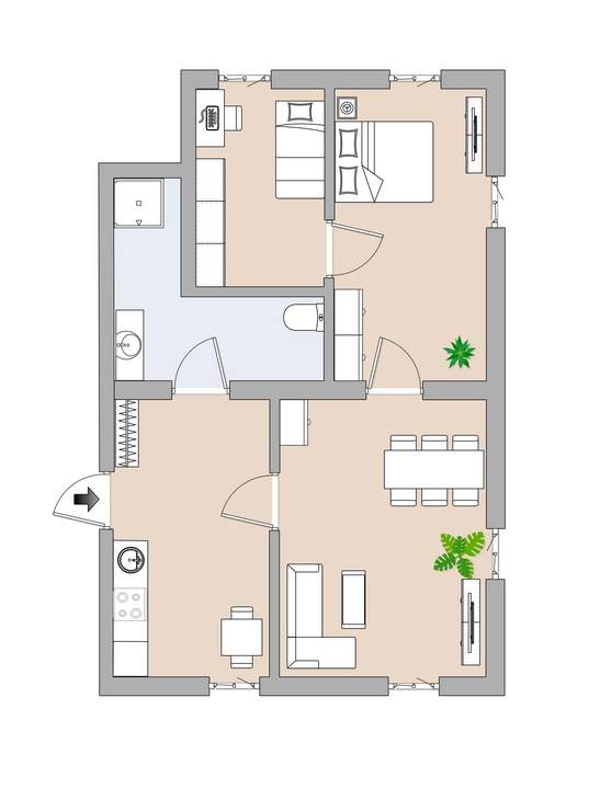Einladende Wohnung in Wolfsberg