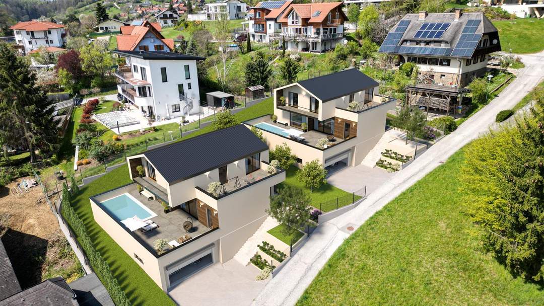 Ihr Traumhaus ist schon geplant – Sonniges Grundstück mit genehmigtem Luxusprojekt