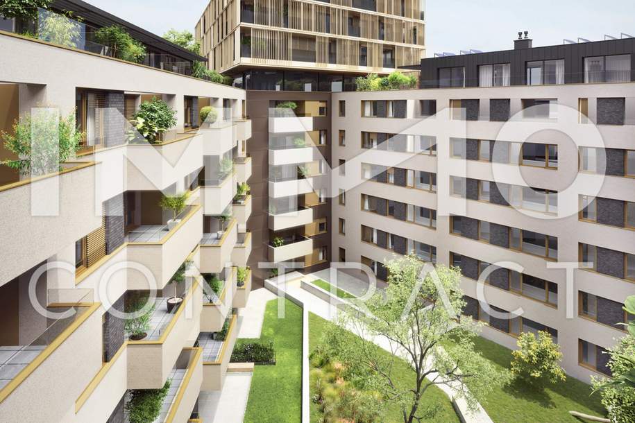 6. Stock - direkt am Hauptbahnhof! PROVISIONSFREI 3 Zimmer mit hochwertiger Ausstattung, Wohnung-kauf, 650.000,€, 1100 Wien 10., Favoriten