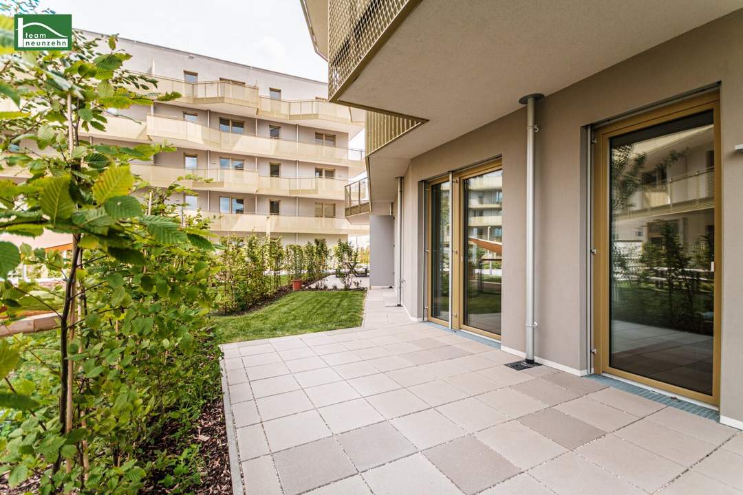 Provisionsfreier Erstbezugs-Neubau - Traumhafte Gartenwohnung in Ruhelage mit energieeffizienter Geothermie!