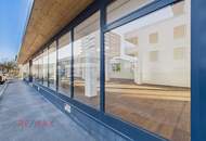 Büro oder Verkaufsraum – flexible Fläche mit beeindruckender Fensterfront