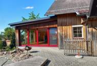 Behagliches Einfamilienhaus mit Naturteich, Wintergarten und Carport in Roßbach