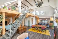 Fichtlgut Koppl: Galeriewohnung mit ca. 350 m² – zwei Einheiten, drei Stellplätze, Wohnraum mit Geschichte