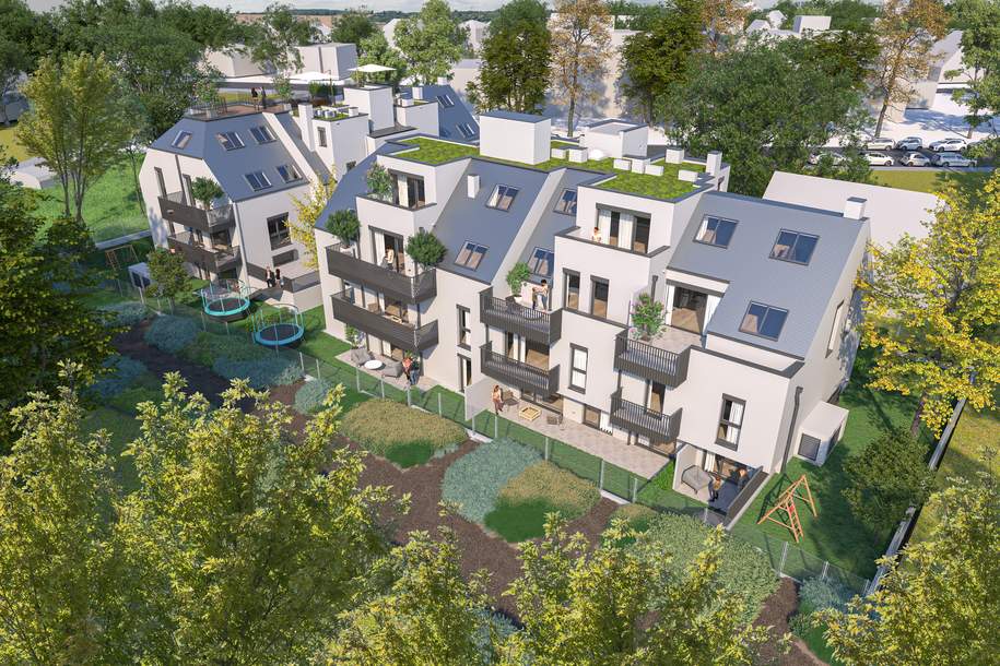 Neues Projekt in der Schwarzelackenau beim Marchfeldkanal - noch 17 Einheiten verfügbar!, Wohnung-kauf, 1210 Wien 21., Floridsdorf