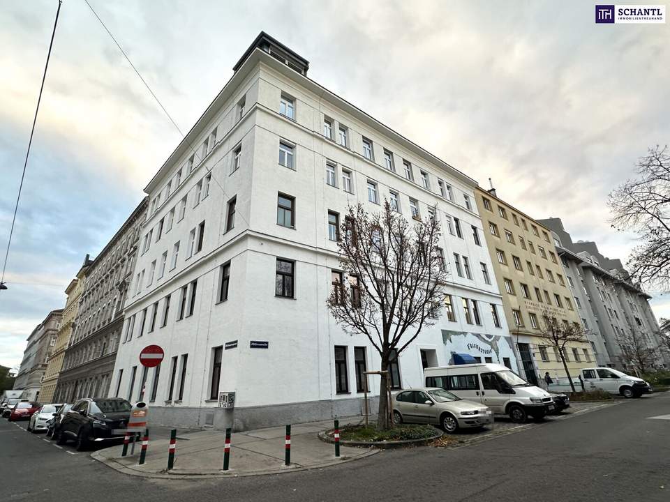JETZT ANFRAGEN! Anleger-Traum in Wien: Vermietete 2-Zimmer-Altbauwohnung – Historischer Charme mit moderner Rendite von 2,67%!Vermietet bis 2028 und keine Investitionen nötig!