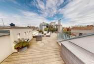 Exklusives Dachgeschossjuwel mit großzügiger Terrasse und Balkon beim Spittelberg
