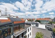 Helle DG-Maisonette mit großer Terrasse beim Naschmarkt mit Garagenplatz im Haus!