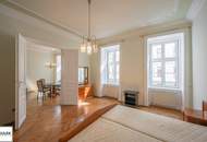 ab 01.05.2026: teilmöblierte 2-Zimmer-Altbau-Wohnung (partly furnited one bedroom apartment) in zentraler & ruhiger Lage