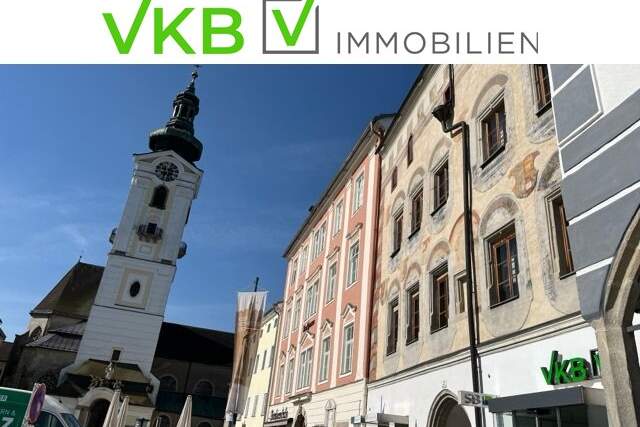 Historisches 1-Raum-Büro im Herzen von Freistadt, Gewerbeobjekt-miete, 393,15,€, 4240 Freistadt