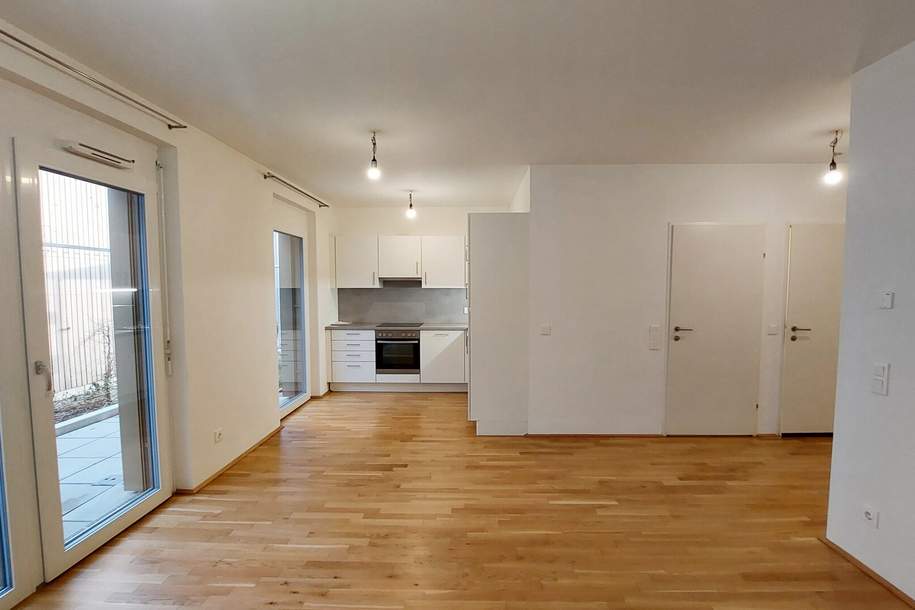 WOHNQUARTIER WILDGARTEN - 2-Zimmerwohnung mit Terrasse im am Rosenhügel, Wohnung-miete, 799,00,€, 1120 Wien 12., Meidling