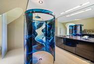 Außergewöhnlich futuristische Architektur mit "WOW"-Effekt und Indoor Pool in Liesing – The White Pearl
