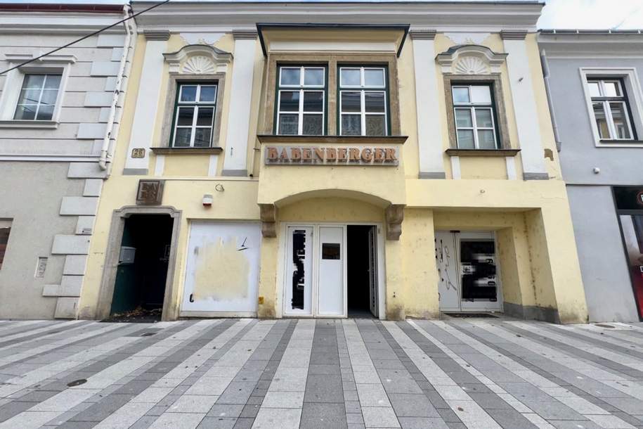 ++ SCHNÄPPCHEN ++ Geschäftslokal &amp; Wohnungen als INVESTMENT, Gewerbeobjekt-kauf, 500.000,€, 2700 Wiener Neustadt(Stadt)
