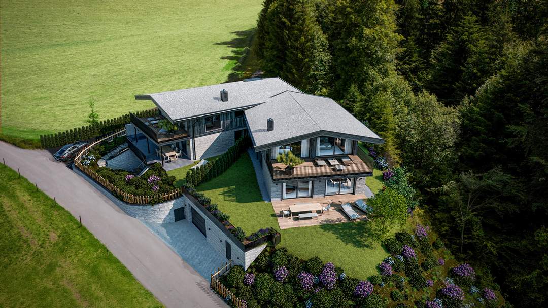 Grundstück mit Baugenehmigung für 2 Chalets - Freizeitwohnsitz