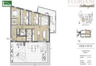 Privatsphäre und viel Platz! 4-Zimmer-Wohnuntraum mit 2 Bädern und 2 großen Außenflächen! Klimaanlage und Sonnenschutz inklusive! FLORIANI – Quartier am Tullnerfeld