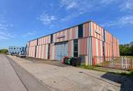 Betriebsliegenschaft mit Hallen und Bürogebäude in Sierndorf bei Stockerau