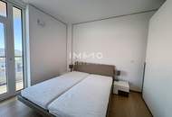 Rarität: Möblierte Zweizimmer-Wohnung im TrIIIple mit Blick wohin das Auge reicht (28. Stock)