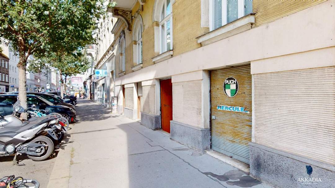 Sanierungsbedürftiges Geschäftslokal in attraktiver Frequenzlage