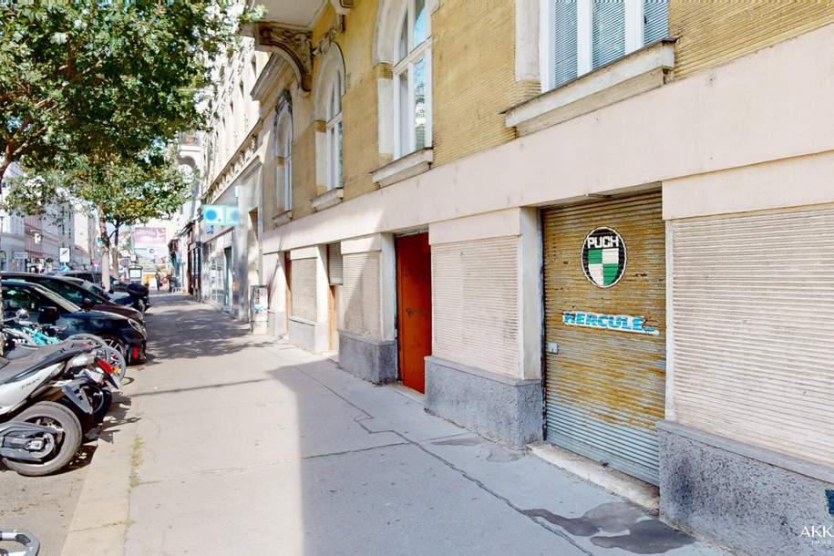 Sanierungsbedürftiges Geschäftslokal in attraktiver Frequenzlage, Gewerbeobjekt-kauf, 102.000,€, 1190 Wien 19., Döbling
