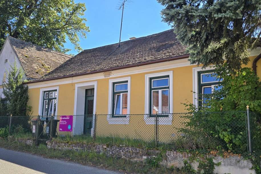 verschlafenes Weinviertler Bauernhaus möchte wachgeküsst werden, Haus-kauf, 130.000,€, 2073 Hollabrunn