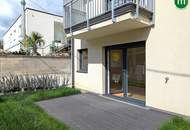 Moderne Garconniere mit Terrasse und Garten nahe Lobau