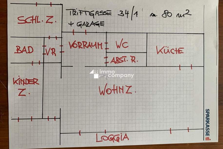 Charmante 80m² Wohnung in Neusiedl am See mit Loggia und Garage – Jetzt zugreifen!, Wohnung-kauf, 280.000,€, 7100 Neusiedl am See