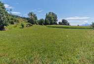 Traumhaftes, ca. 3.109 m² großes Baugrundstück mit Blick auf die Karawanken im Bezirk Völkermarkt