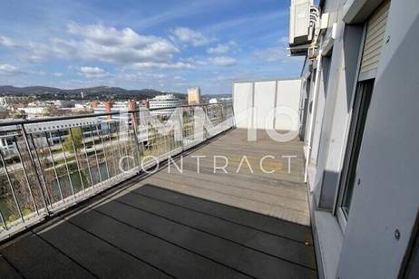 Exklusive Dachgeschoßwohnung 93m² mit 3 Zimmern, 2 Terrassen & Aufzug in 1200 Wien, Wohnung-kauf, 785.000,€, 1200 Wien 22., Donaustadt