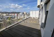 Exklusive Dachgeschoßwohnung 93m² mit 3 Zimmern, 2 Terrassen &amp; Aufzug in 1200 Wien