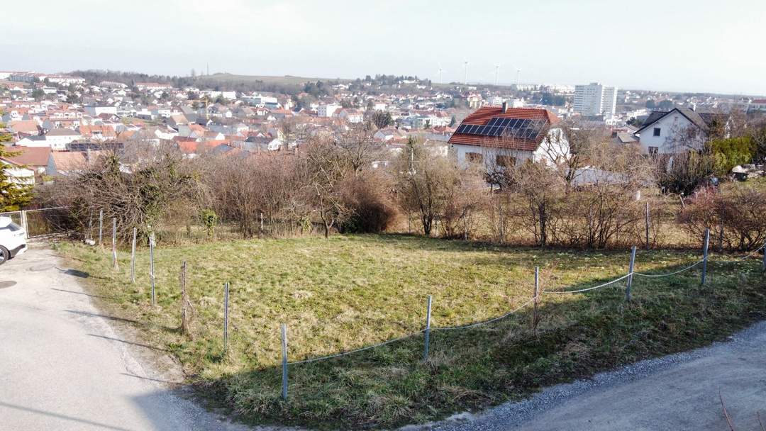 kleines Baugrundstück in schöner Lage mit guten Proportionen