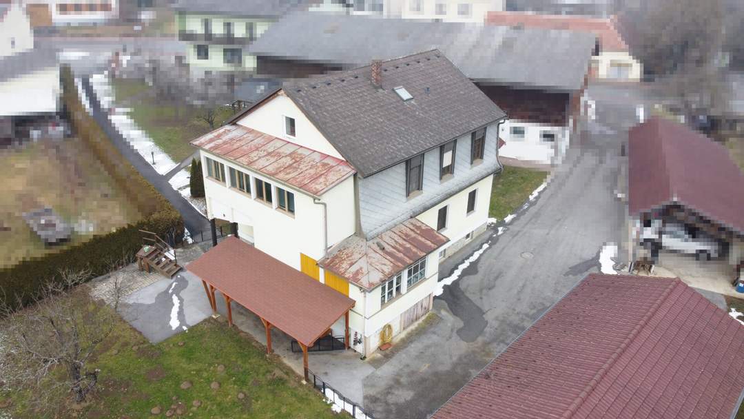 Großzügiges Wohnhaus mit vielseitiger Raumaufteilung im Zentrum von Bad Tatzmannsdorf