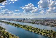 DANUBEFLATS: 41. Etage - Stephansdom, Prater & Donaublick