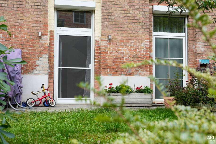 Maisonette-Wohnung mit Terrasse &amp; Garten in zentraler Lage von Korneuburg – Wohnen im generalsanierten Backsteinbau, Wohnung-kauf, 449.000,€, 2100 Korneuburg