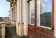 ALTBAUWOHNUNG IN ELEGANTEM HAUS / Blick auf Volkstheater und MQ / Sanierungsbedürftig