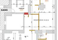 Straßen Seite, Objekt für Büro, Praxis, Sportaktivitäten oder verein- Souterrain Nähe Augarten/Schottenring