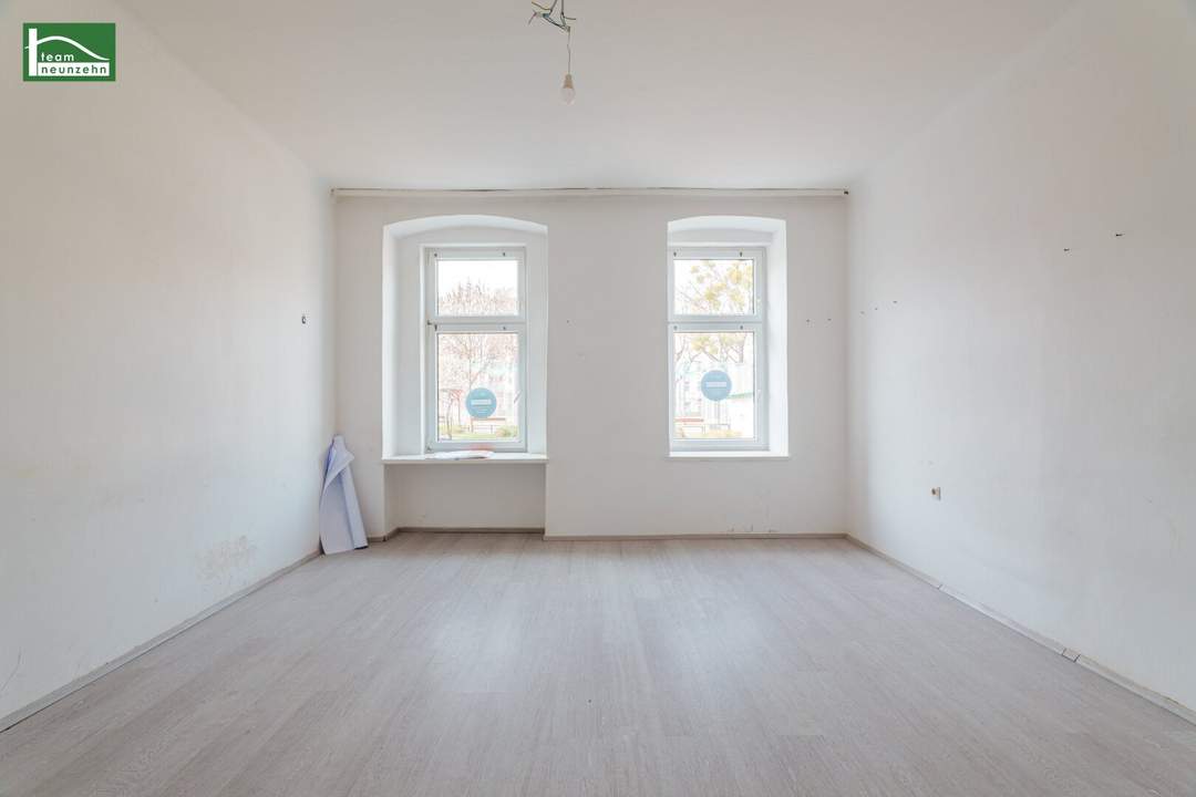 Eigenheim in Ruhelage! - 2-Zimmer-Altbauwohnung in sehr guter MIkrolage nähe U1 Keplerplatz!