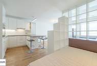 Ab Februar: komplett möbliertes Single-Apartment mit Loggia in zentraler Lage - Miete inkl. Heizkosten!