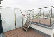 Exklusive Dachgeschosswohnung mit 2 Terrassen nahe Augarten – Ruhelage &amp; Fernblick