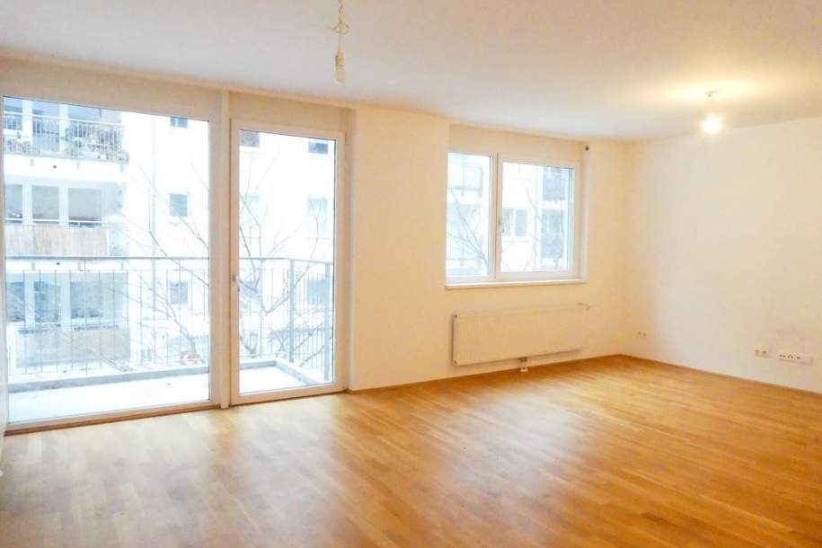 Nähe Neubaugasse U3 ++ 2-Zimmer-Neubauwohnung mit großem Balkon ++ AB AUGUST!!, Wohnung-miete, 1.215,00,€, 1070 Wien 7., Neubau
