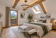 Dachgeschosswohnung in Ruhelage mit Kaiserblick
