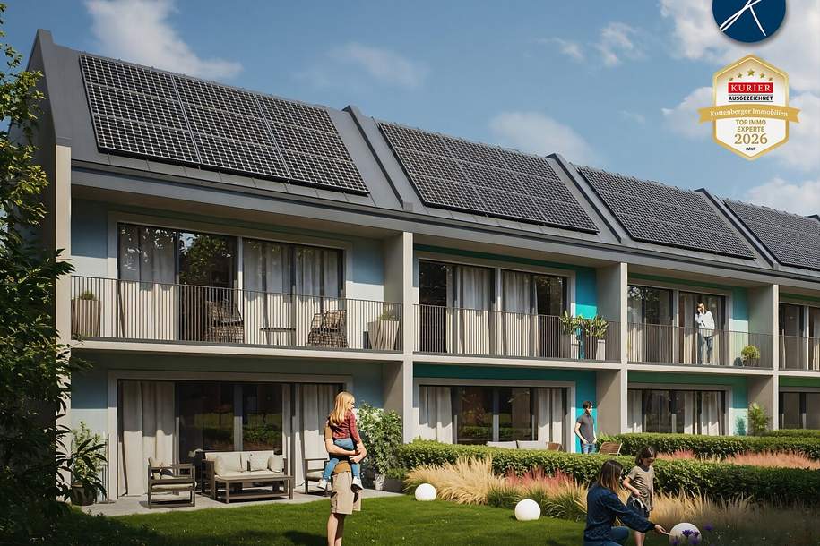 Neues Projekt! Moderne Reihenhäuser mit Freiflächen bei allen Zimmern, Haus-kauf, 399.000,€, 3435 Tulln