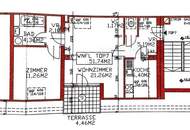 DG-Mietwohnung mit überdachter Terrasse in Pressbaumer Zentrumslage