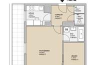 180°-Terrassse! 2-Zimmer-Wohnung im 12. Bezirk zu verkaufen!