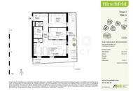 Erstbezug; 3 Zimmerwohnung in Ruhelage