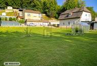 Preisreduktion! IDYLLISCHES BAUGRUNDSTÜCK MIT BACH VOLL ERSCHLOSSEN &amp; OHNE BAUZWANG