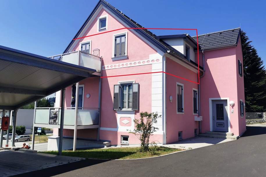 Mietwohnung mit Balkon und Carport im umfassend sanierten Wohnhaus, Wohnung-miete, 770,00,€, 8101 Graz-Umgebung
