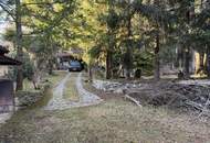 Kleines Juwel in Niederösterreich - Blockhaus mit Fischteich