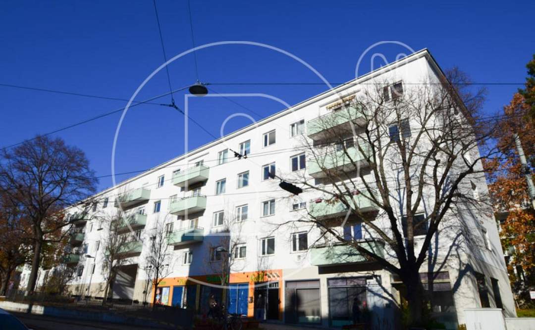 Renovierungsbedürftige 3-Zimmer-Balkon-Wohnung!