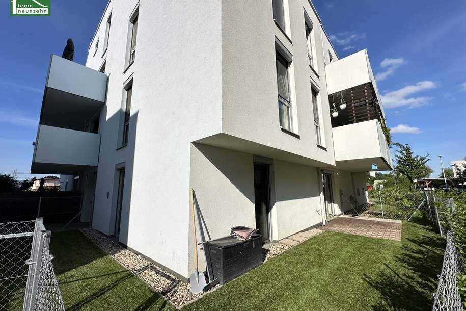 POG 83 - 3-Zimmer Gartenwohnung mit 110 m2 Garten im Neubau-Viertel zwischen Kagraner Platz und Gewerbepark Stadlau! Ab Juni verfügbar, Wohnung-miete, 1.150,00,€, 1220 Wien 22., Donaustadt