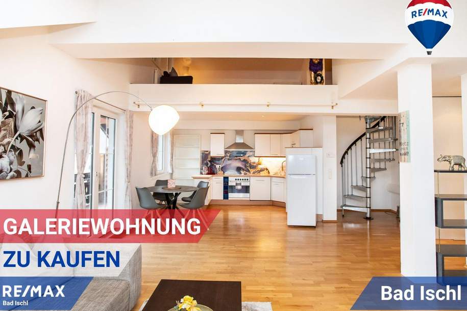 Galeriewohnung mit Balkon und überdachten PKW- Stellplatz, Wohnung-kauf, 250.000,€, 4820 Gmunden
